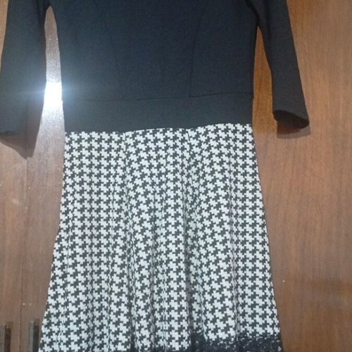 Winter dress Vergi small size, like new, above knee length