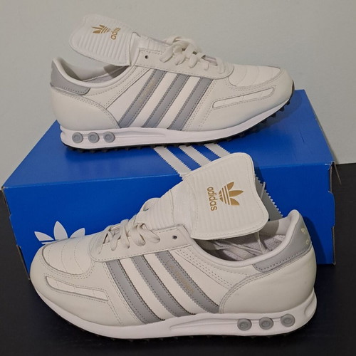Adidas Originals LA Trainer sneakers size 43 1/3 off-white leather