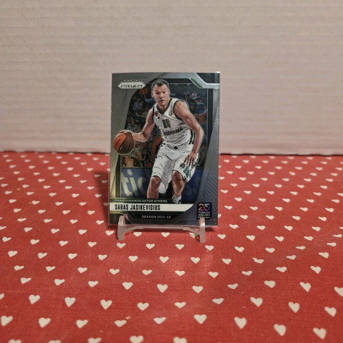 Saras Jasikevicius 2024/25 Panini Euroleague Prizm Card Panathinaikos