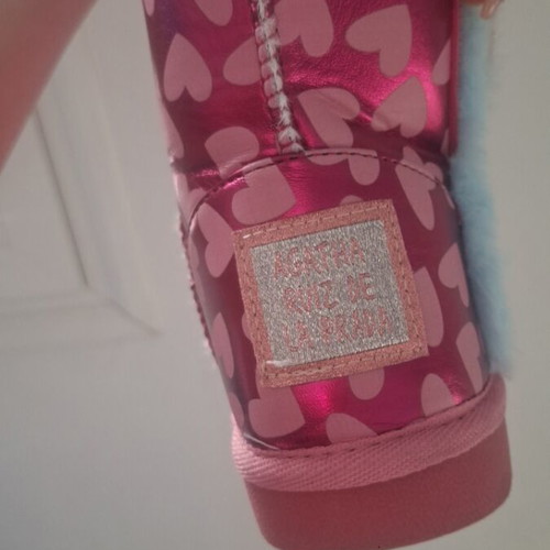 Boots with fur girls' new