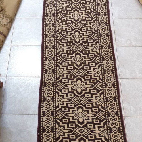Set of 3 double-sided rugs like new