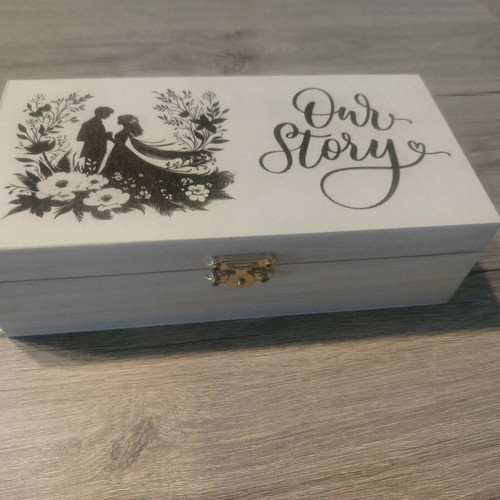 Wooden Love Box new, ideal wedding and anniversary gift