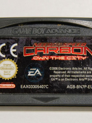 Need for Speed: Carbon – Own the City κασέτα Game Boy Advance σαν καινούργιο