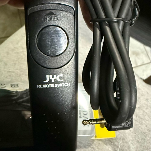 Remote control switch like new for photographic cameras