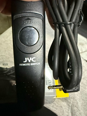 Remote control switch like new for photographic cameras