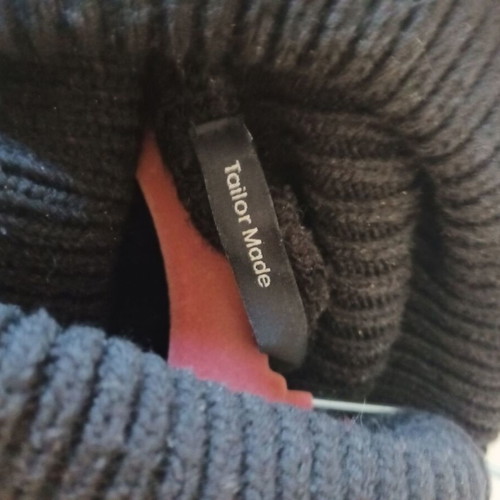 Tailor Made Knitwear sweater used, black, one size