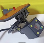 Adhesive mount for rearview camera new