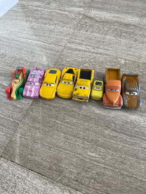Mac Queen toy cars used, pack of over 45 pieces