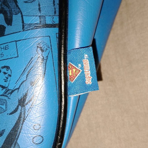 Superman messenger bag like new, crossbody, blue