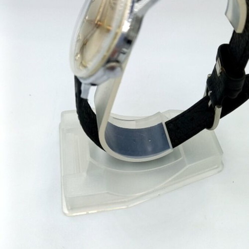 Technos mechanical wristwatch like new with leather strap