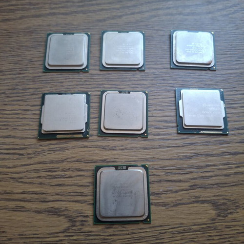 Intel processors like new, 7 models LGA 1150/1155/775