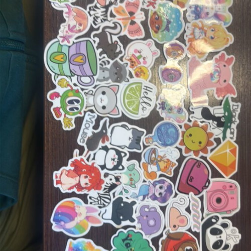 Sticker set like new, pack of 50