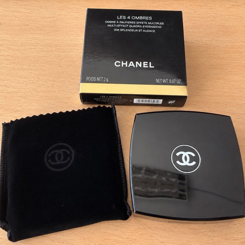 Chanel Les 4 Ombres Splendeur et Audace eyeshadow palette new with box and velvet case