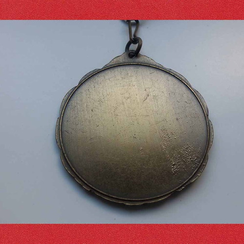 Commemorative participation medal in sports used, diameter 6 cm