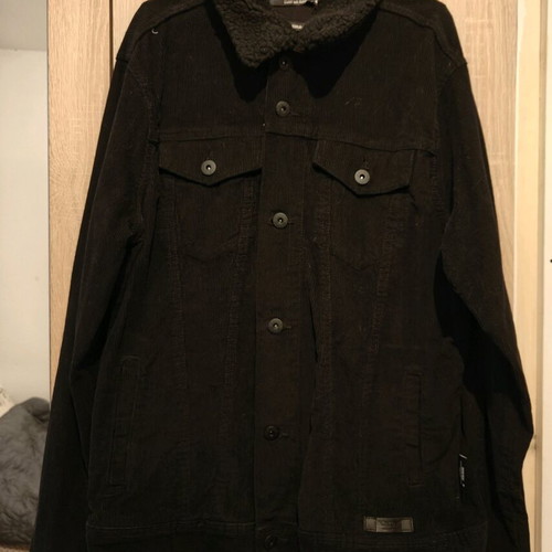 Indicode Medium Black Corduroy Jacket Like New