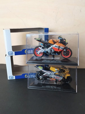 Protar μοντέλα μοτοσυκλετών Honda NSR 500cc και RC211V κλίμακας 1:22