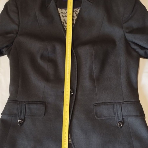 Mexx Mid-Length Jacket like new, gray-blue