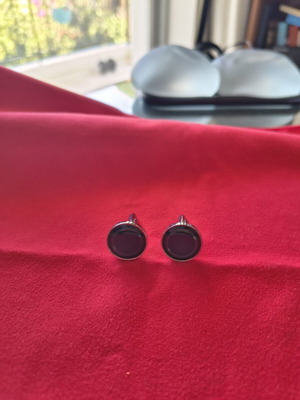 Cufflinks black, like new