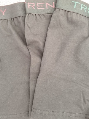 Trndy men's boxer shorts, black, various sizes
