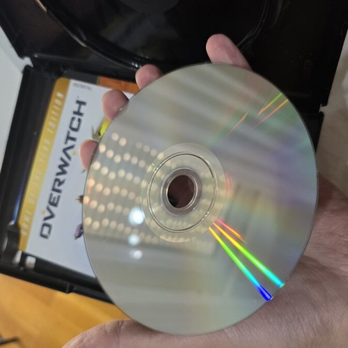 Overwatch PC game with cards