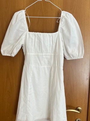 H&M White Dress Size S Like New