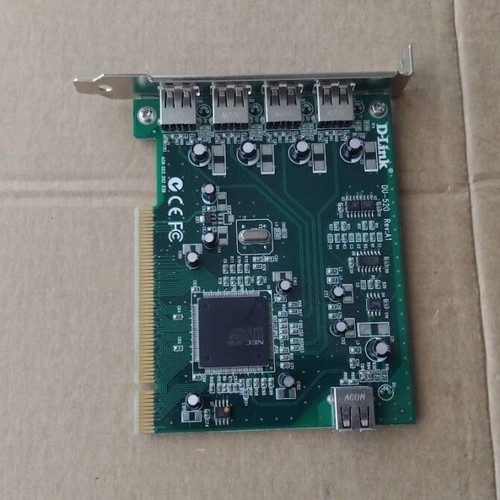 D-Link DU-520 PCI 5-Port Hi-Speed USB 2.0 Desktop Adapter like new