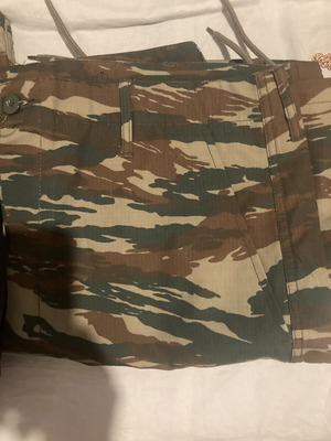 Camouflage jacket and pants set new