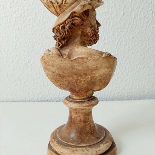 Decorative Pericles Bust statue with patina like new