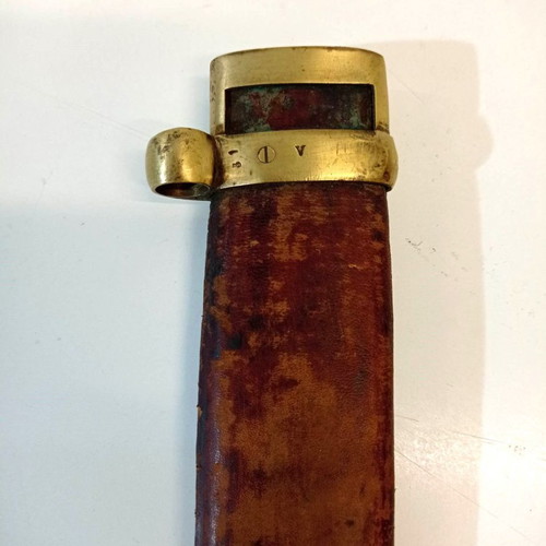 Bebut Kindjal tsarist dagger 1915 with case genuine, very good condition