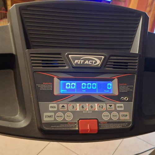Fit Act 175 Treadmill used with 1.75 HP motor and 64 programs