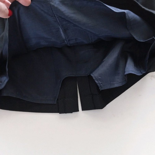 Mini skirt with box pleat used, No Small, Madlen, size S