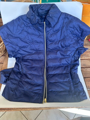 Spring vest jacket blue new, size M