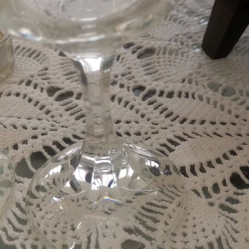 Echt Bleikristall Germany crystal wine glasses new, set of 2