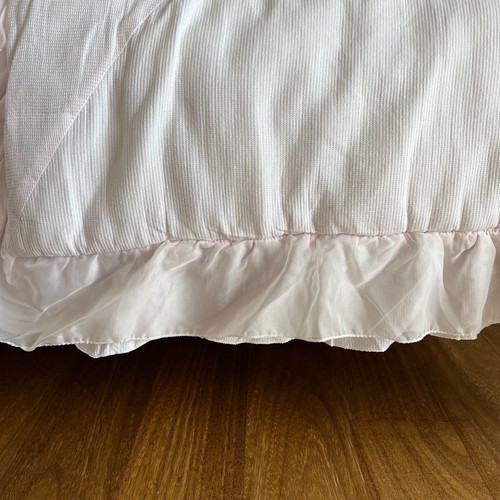 Baby blanket used for crib by IRA with bunny details