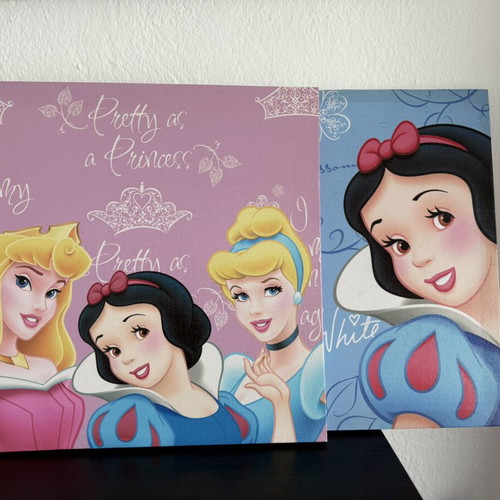 Disney Princess Snow White pictures used, set of 2