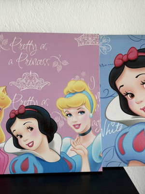 Disney Princess Snow White pictures used, set of 2