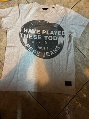 T-shirt Pepe Jeans γκρι μέγεθος large σαν καινούργιο