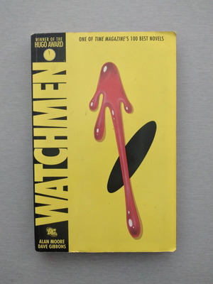 Watchmen graphic novel used, English paperback by Alan Moore & Dave Gibbons