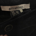Attrattivo velvet pants XL like new, black