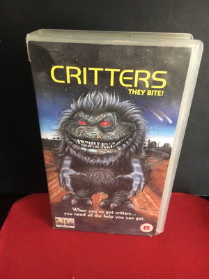 Critters βιντεοκασέτα μεταχειρισμένη, αγγλική έκδοση χωρίς υπότιτλους