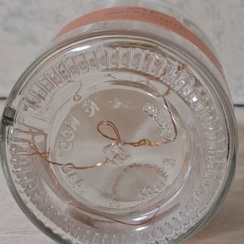 Decorative Tsipouro Bottle 17.01 Makryonitis Syros Distillery with LED lights like new