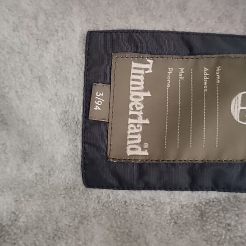Timberland kids jacket used, 3 years, gray and blue, 94 cm