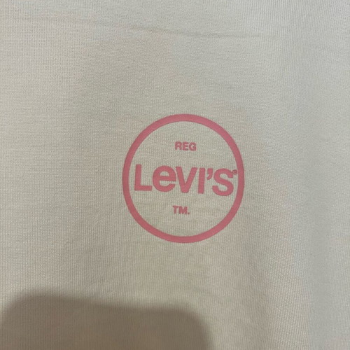 Levis short-sleeve shirt yellow Large like new