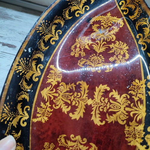 Decorative platter used with wear