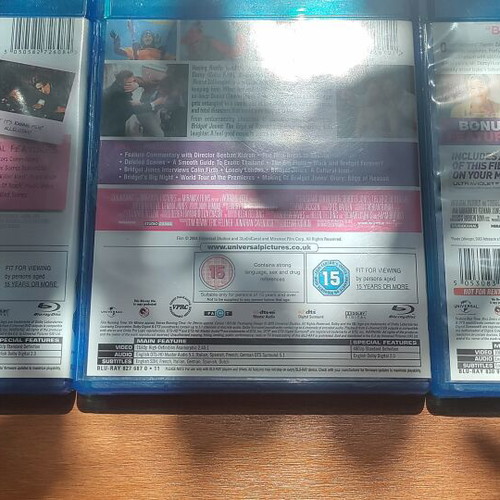 Bridget Jones Trilogy Blu-Ray with English subtitles