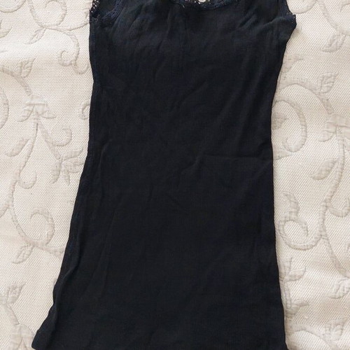 Pull & Bear blouse used, black, size M