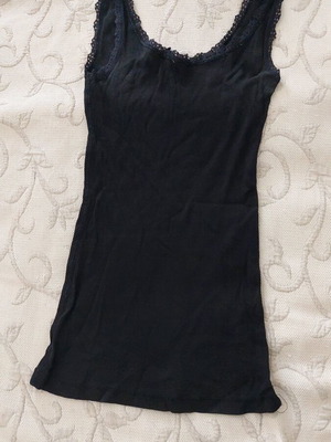 Pull & Bear blouse used, black, size M
