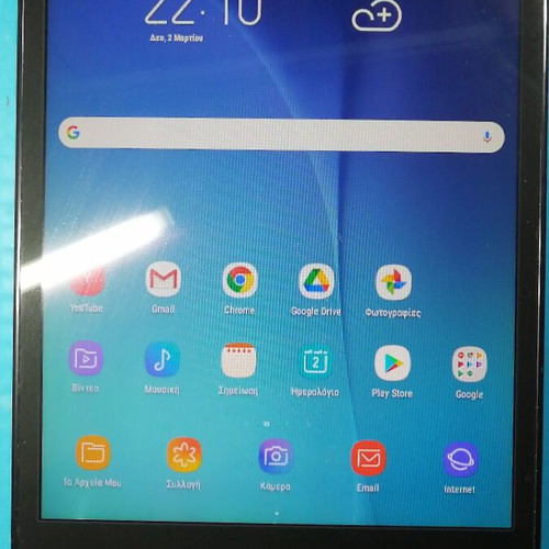 Samsung Galaxy Tab A used with 1.5GB RAM and 8GB ROM