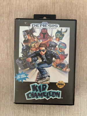 Kid Chameleon Sega Genesis Mega Drive παιχνίδι μεταχειρισμένο, αγγλικό πλήρες