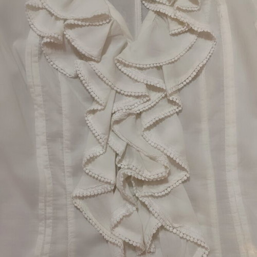 Rinascimento cotton shirt like new, white, size S